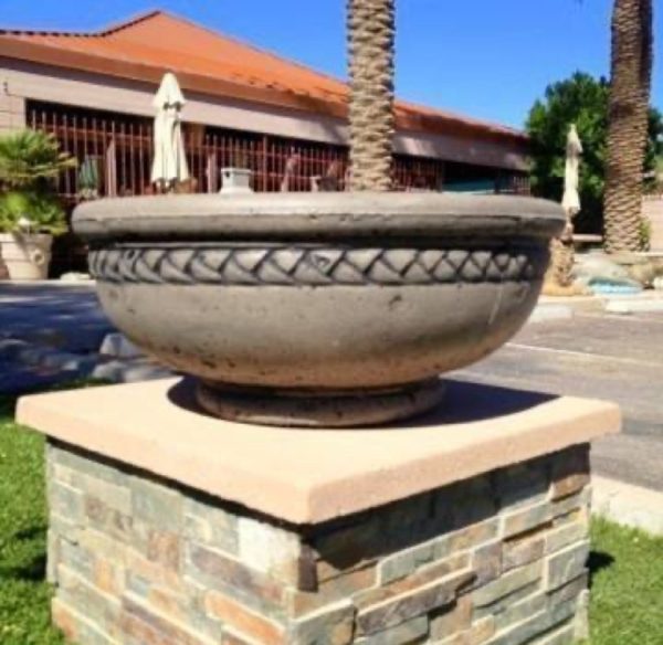 Sonoma Concrete Fire Bowl or Planter 24,30.36 inch