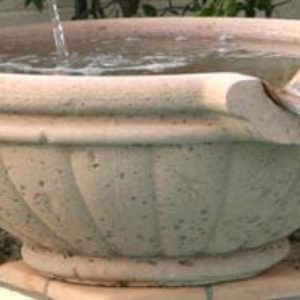 SCUPPER TUSCANY FIRE & WATER BOWL