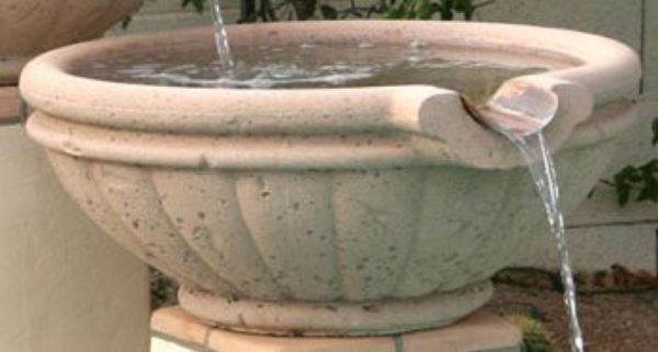 SCUPPER TUSCANY FIRE & WATER BOWL